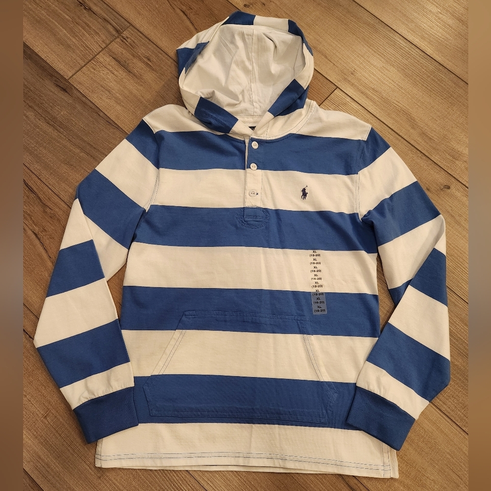 Boys Polo Hoodie